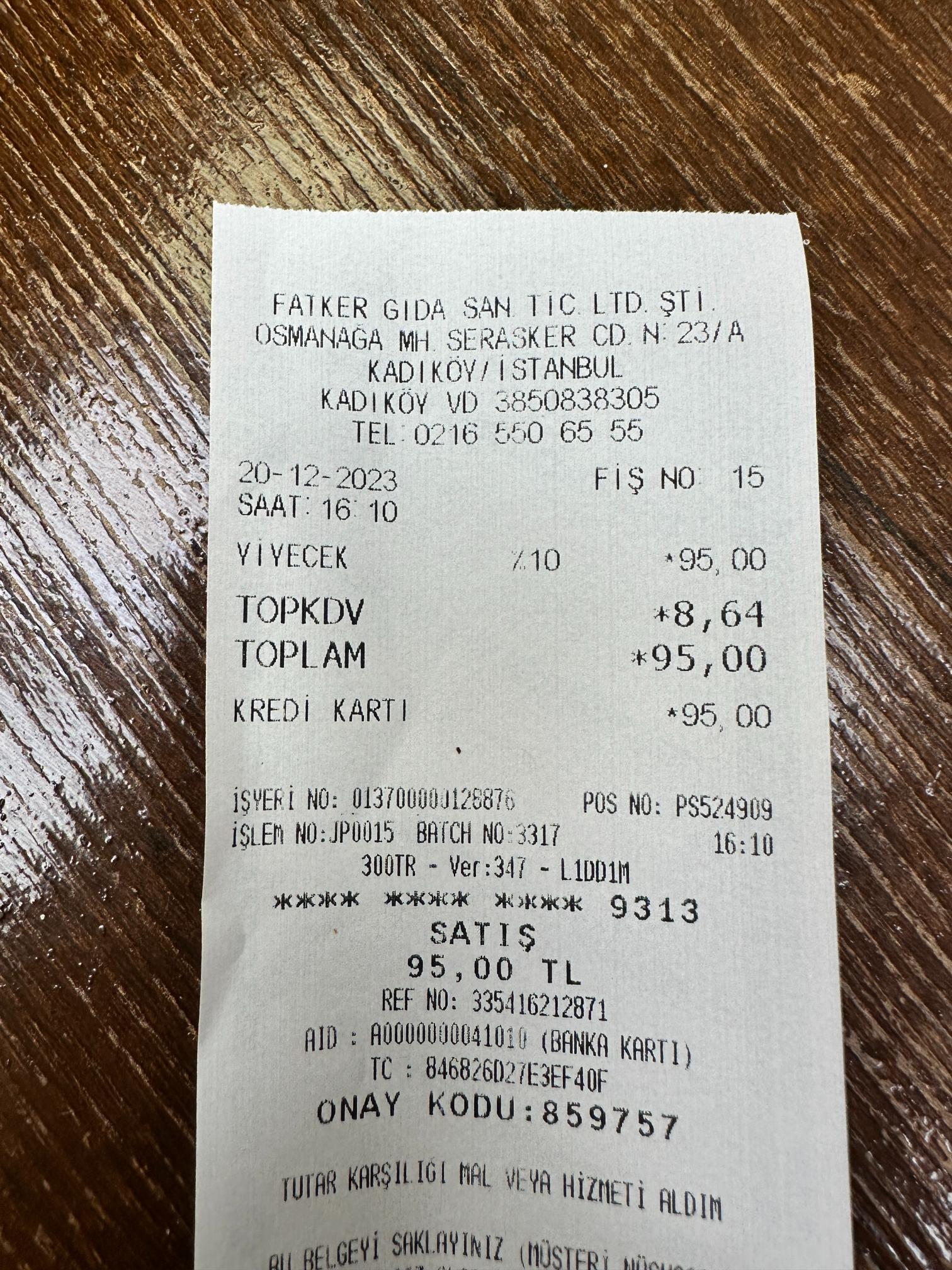  Adisyon,