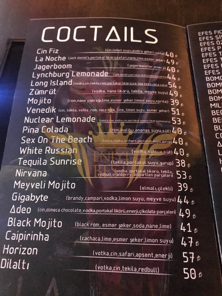  Menü,