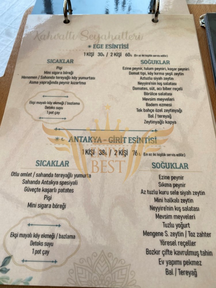  Menü,