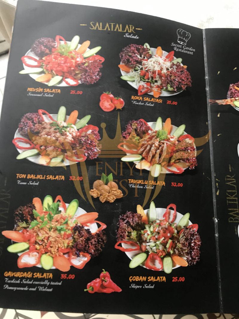  Menü,