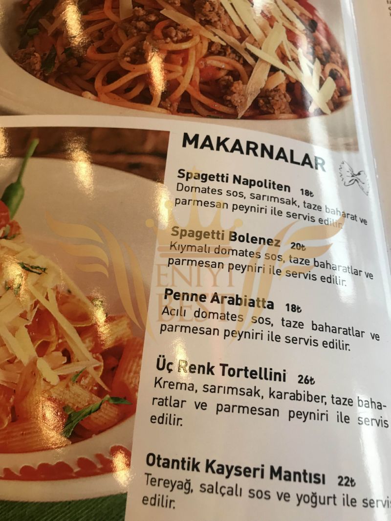  Menü,